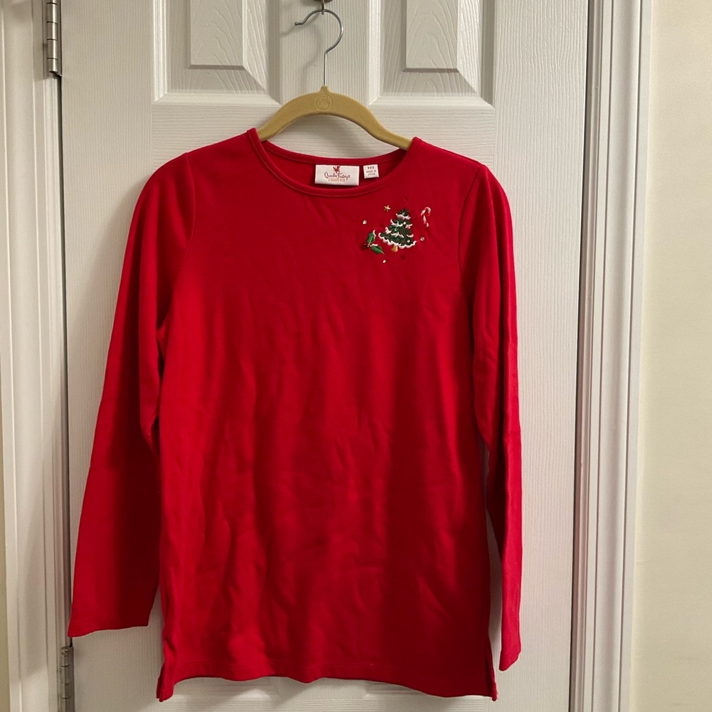 Quaker Factory Holiday long sleeve tee